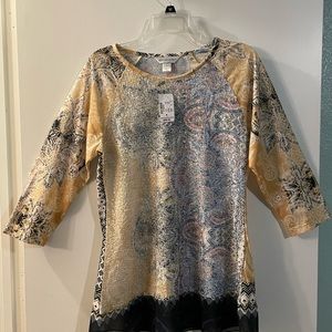 Brand new Christopher & Banks medium blouse